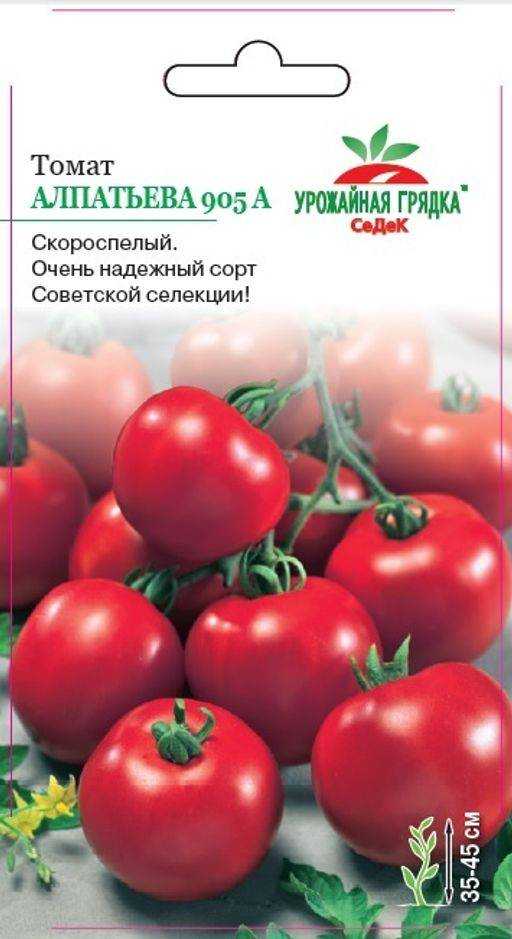 Томат алпатьева 905 а характеристика и описание сорта