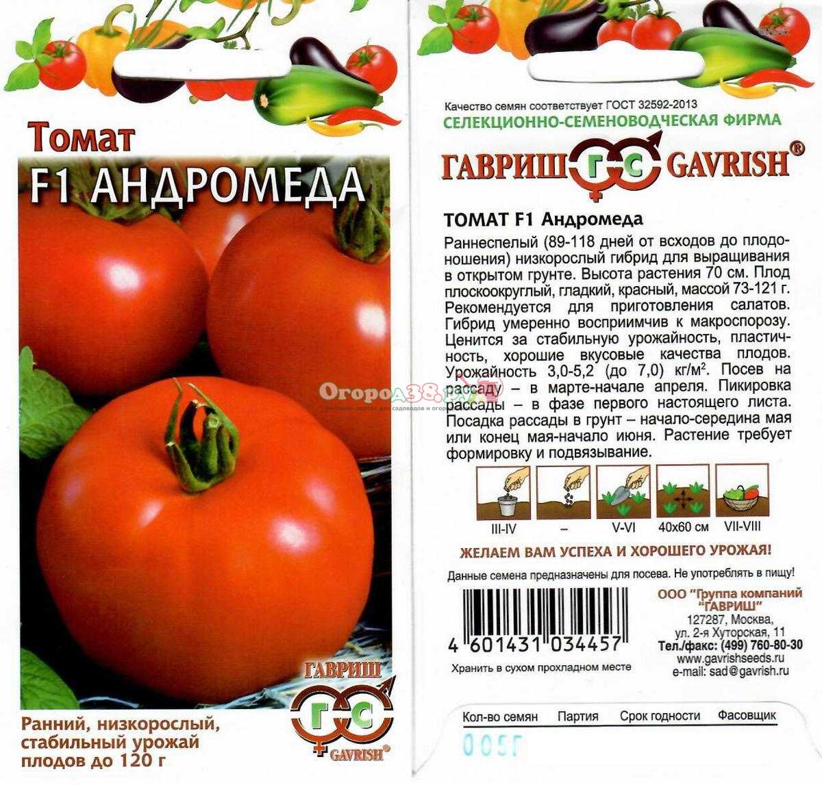 Томат "андромеда" f1: характеристика и описание сорта, другие названия золотая или "розовая андромеда", фото помидор