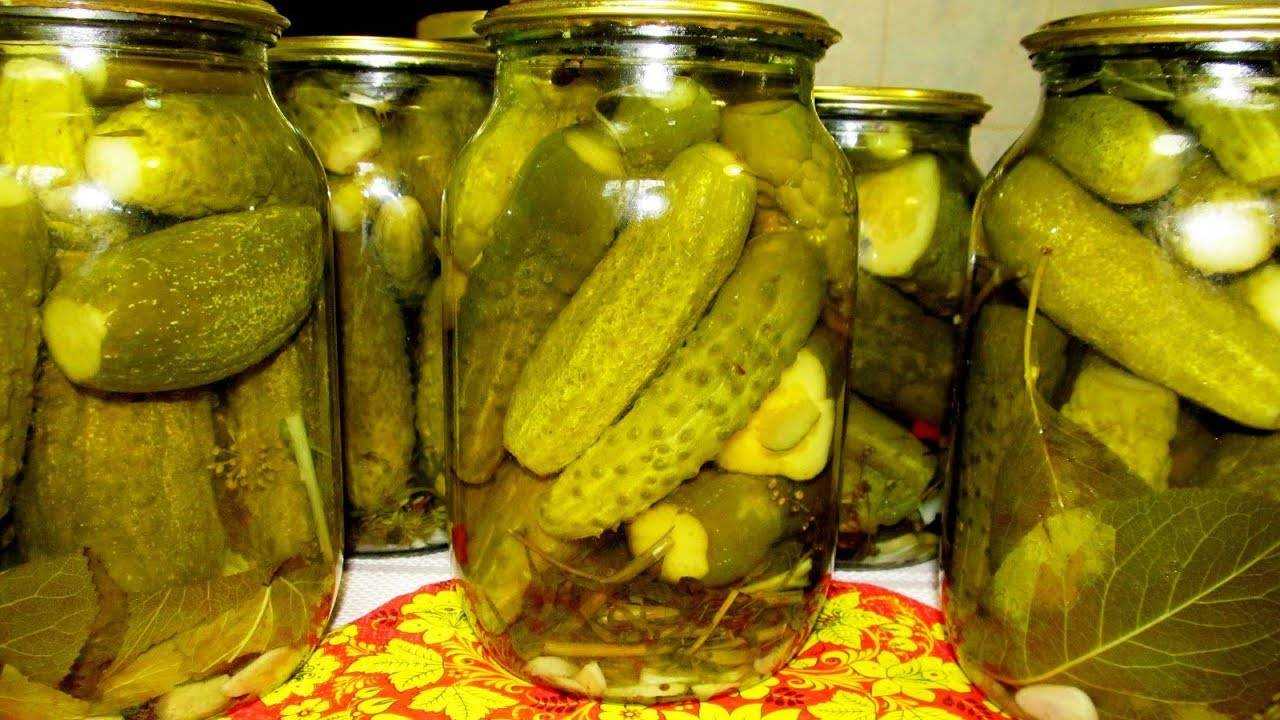 Хрустящие маринованные огурцы в банках. самые вкусные рецепты на зиму