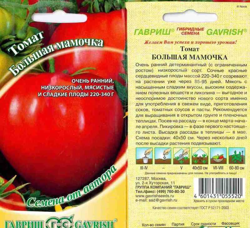 Описание и характеристика томатов сорта бычий лоб