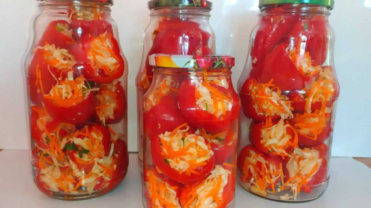 Перец, фаршированный морковью - 10 пошаговых рецептов с фото