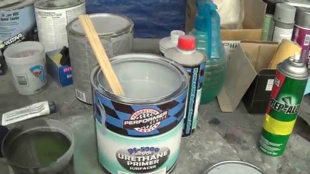 Технология покраски пластика