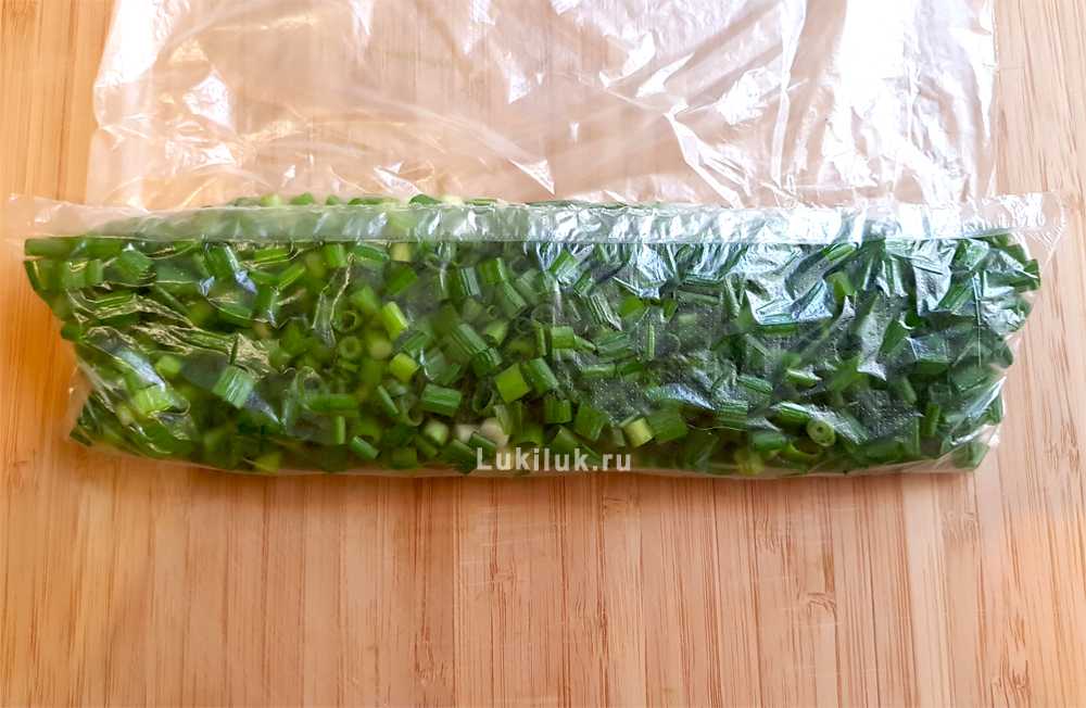 Можно ли замораживать зеленый лук и как это сделать