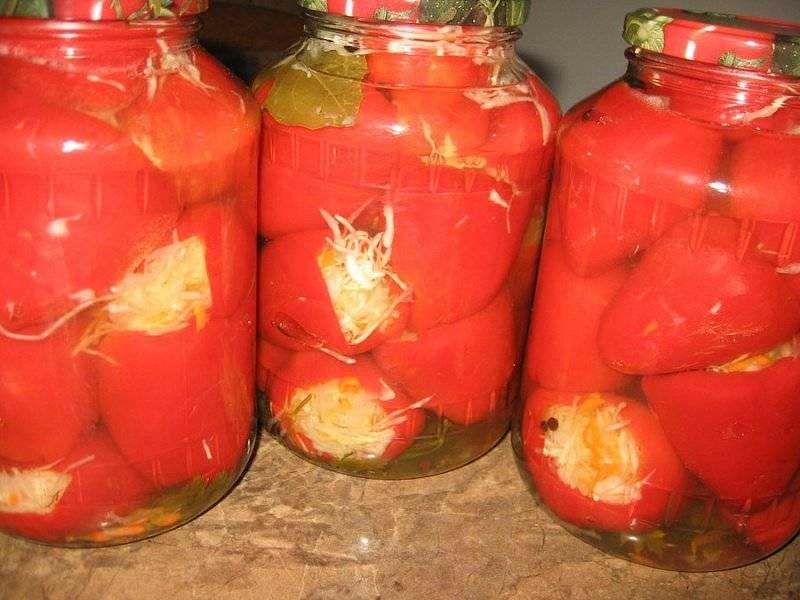 Как приготовить фаршированный капустой и морковью сладкий перец