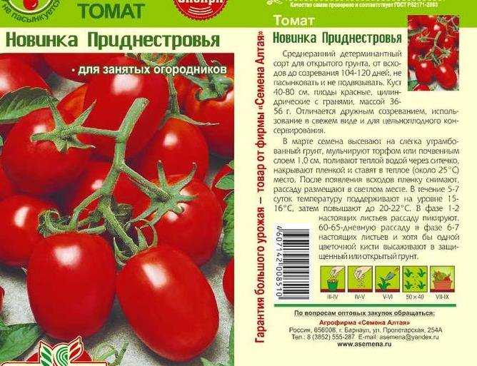 В данной статье есть подробная информация о томате Новинка Приднестровья: описание сорта, фото помидоров, способ употребления, особенности выращивания, достоинства и недостатки