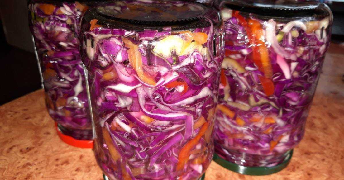 Капуста со свеклой на зиму — 9 очень вкусных рецептов в банках