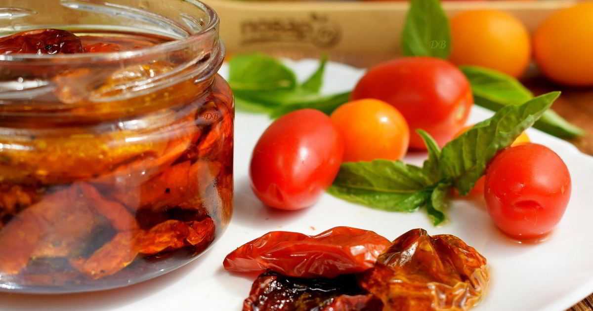 Как приготовить сушеные помидоры a не вяленые