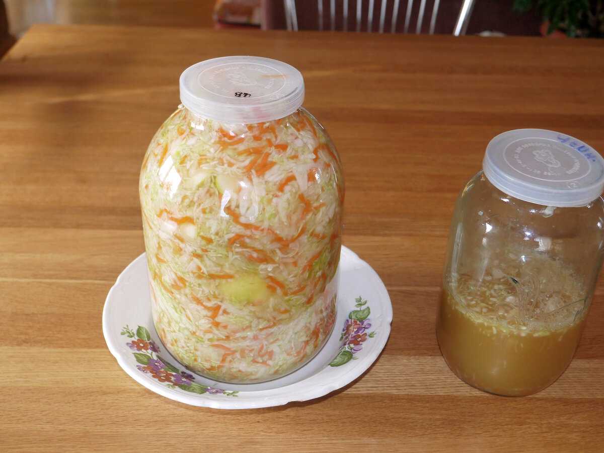 Квашеная капуста с яблоками — пошаговый рецепт с фото